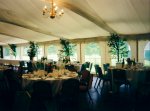 An example of wedding marquee interior